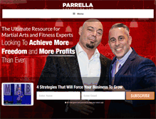Tablet Screenshot of parrellaconsulting.com